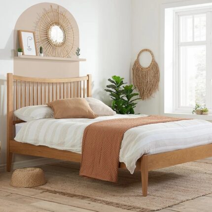 Furn Shine Olivia Mango Wood Bed