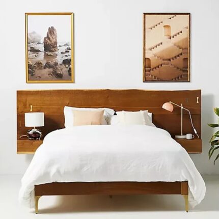 Furn Shine Prana Live-Edge Nightstand Bed