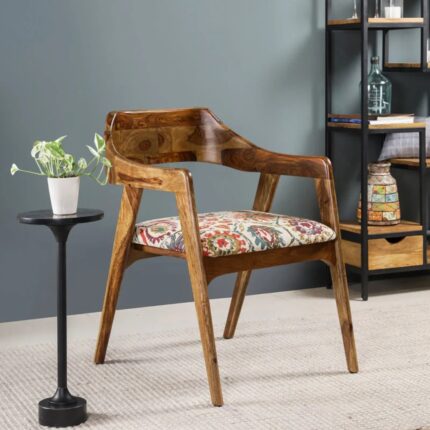 Furnshine - Perry Sheesham Wood Single Arm Chair