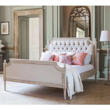 Furn Shine Vignette Linen Upholstered Bed