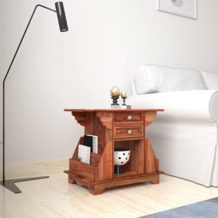 Furnshine Solimo Duende Side Table with 2 Drawers