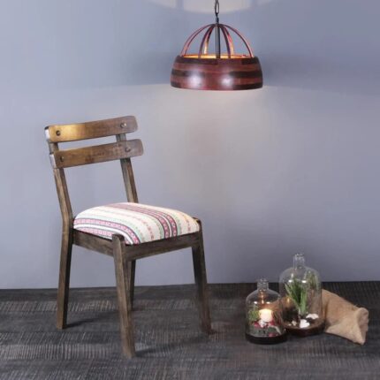 Furnshine - Leonora Solid Mango Wood Vintage Finish Chair