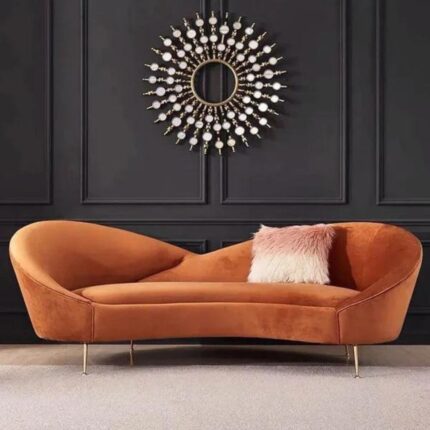 Furnshine Round Arm Curved Sofa