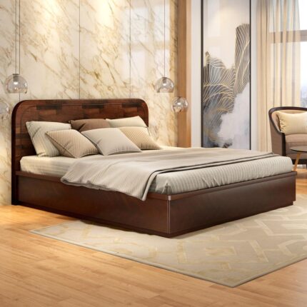 Furnshine King Size Bed with Hydraulic Storage