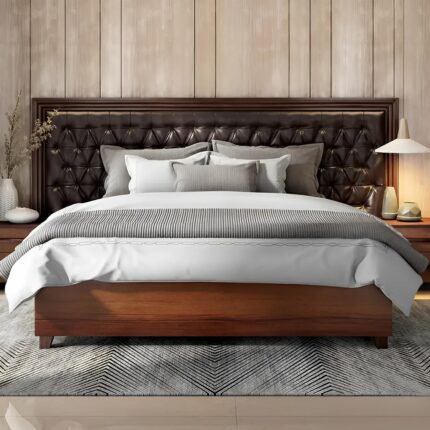 Furnshine Luxury King Size in Stylish And Function Design With Hydraulic Storage