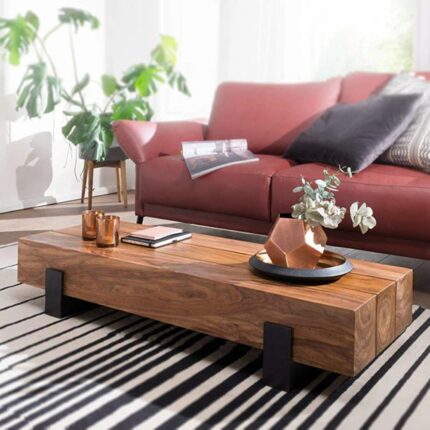 Furnshine Solid Wood Coffee Table
