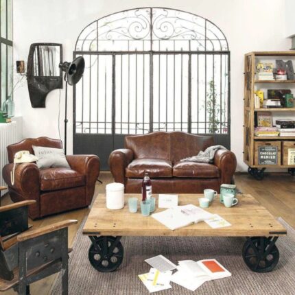 Furnshine Lycia Coffee Table With Wheels