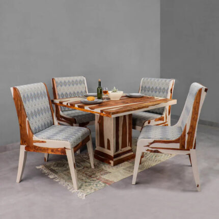 Furnshine - Rae Solid Sheesham Wood  One Vintage Dining Chair