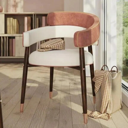 Furn Shine - Saralee Fabric Upholstered Dining Chair/Armchair