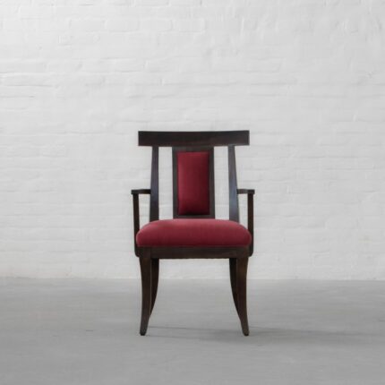 Furnshine - Branley Solid Wood Dining Chair with Arm