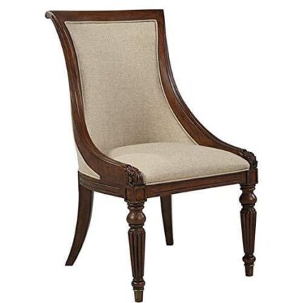 Furn Shine - Jarrell Hand Carved Solid Wood Dining Chair