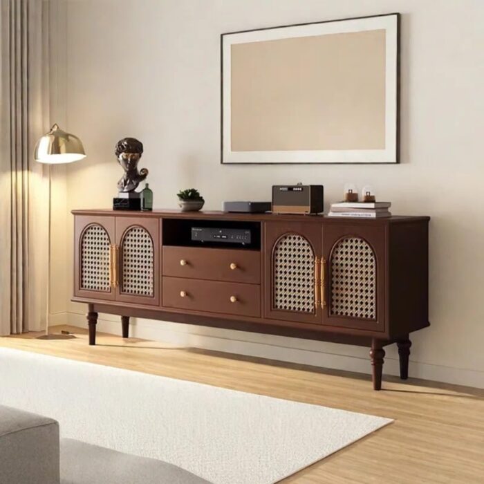 Furnshine Solid Wooden Tv Unit Cabinet - Image 1