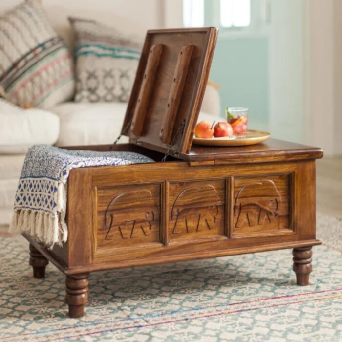 Furnshine - Winton Elephant Style Trunk & Coffee Table - Image 2