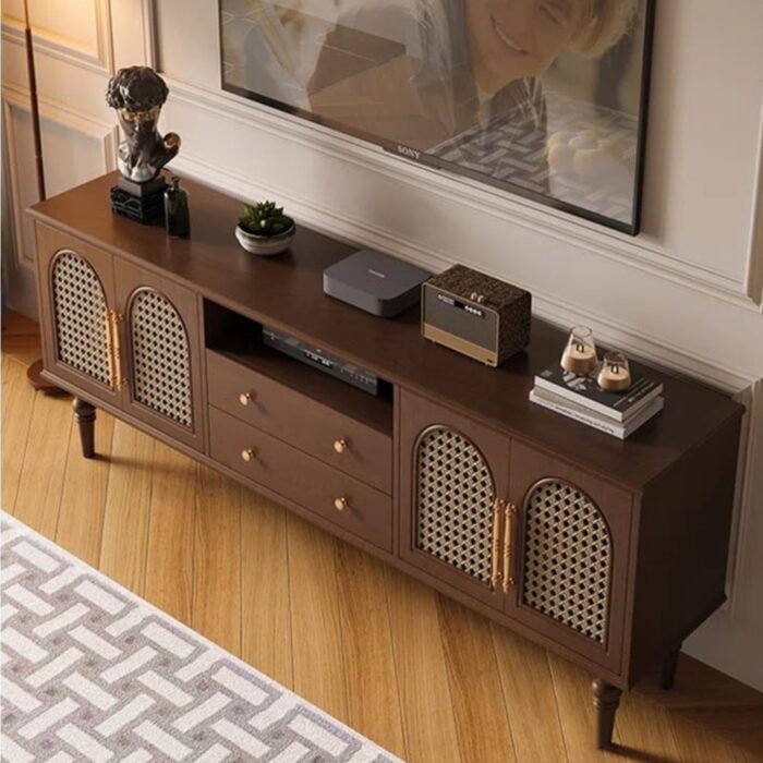 Furnshine Solid Wooden Tv Unit Cabinet - Image 2