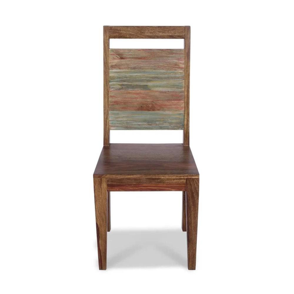 2-16-2.jpg Furnshine - Rosie Solid Sheesham Wood Antique Finish Chair - Image 2