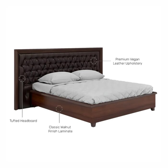 Furnshine Luxury King Size in Stylish And Function Design With Hydraulic Storage - Image 3