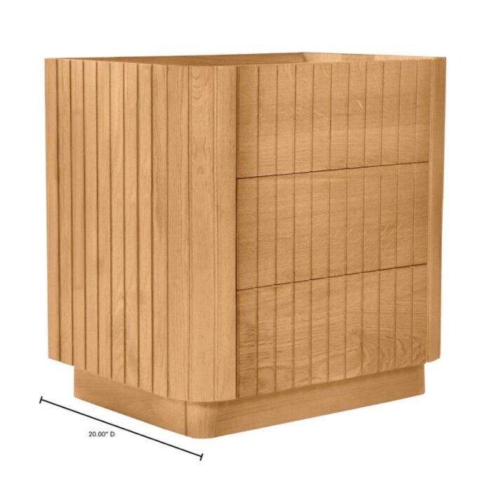 Furnshine - Annesley 3 Drawer 28" W Solid Wood Chest of Drawers - Image 10