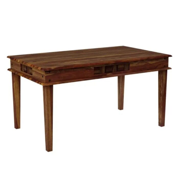 Furn Shine - Priscille Solid Sheesham Wood 6-Seater Dining Table Set - Image 2