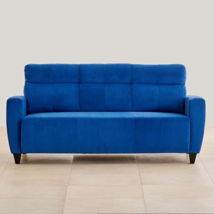 Furn Shine - Acacio Fabric 3+2 Seater Blue Sofa Set - Image 2
