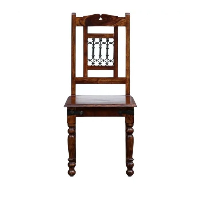 Furnshine - Mariana Solid Sheesham Wood 4-Seater Dining Table Set - Image 2