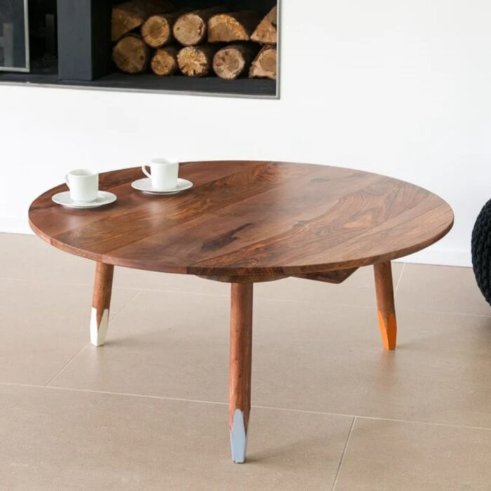 Furnshine - Vane Pencil Solid Wood Coffee Table - Image 1