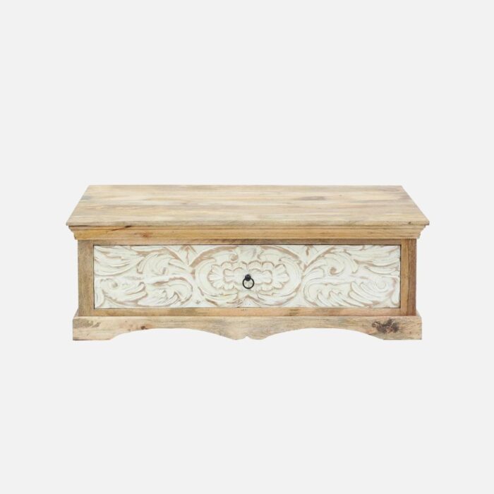 Furnshine - Hadden Mango Wood Rectangular Coffee Table - Image 3