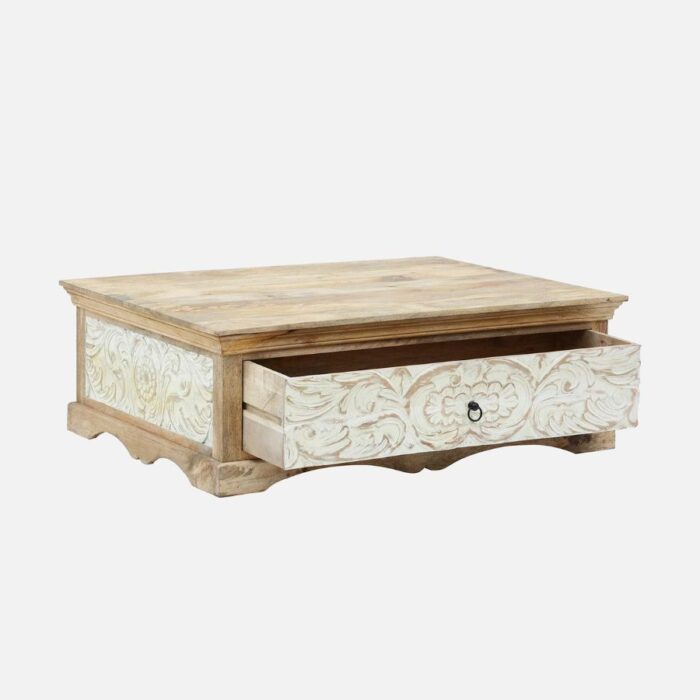 Furnshine - Hadden Mango Wood Rectangular Coffee Table - Image 5