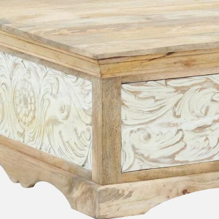 Furnshine - Hadden Mango Wood Rectangular Coffee Table - Image 6