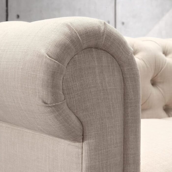 Furn Shine Blanca Chesterfield 3 Seater Sofa - Image 5