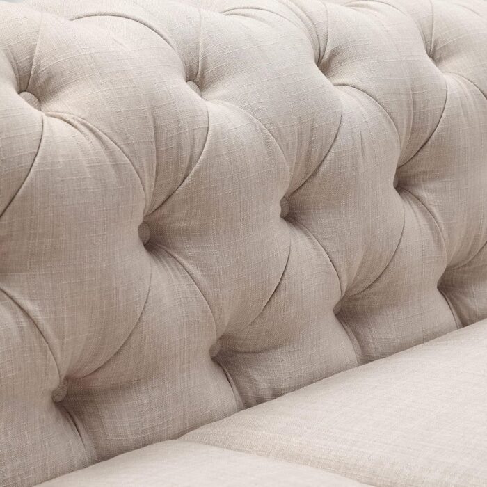 Furn Shine Blanca Chesterfield 3 Seater Sofa - Image 6