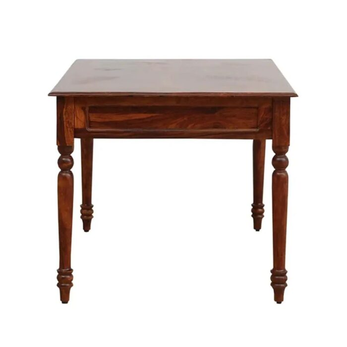 Furn Shine - Cleo Traditional Solid Wood 6-Seater Dining Table Set - Image 3