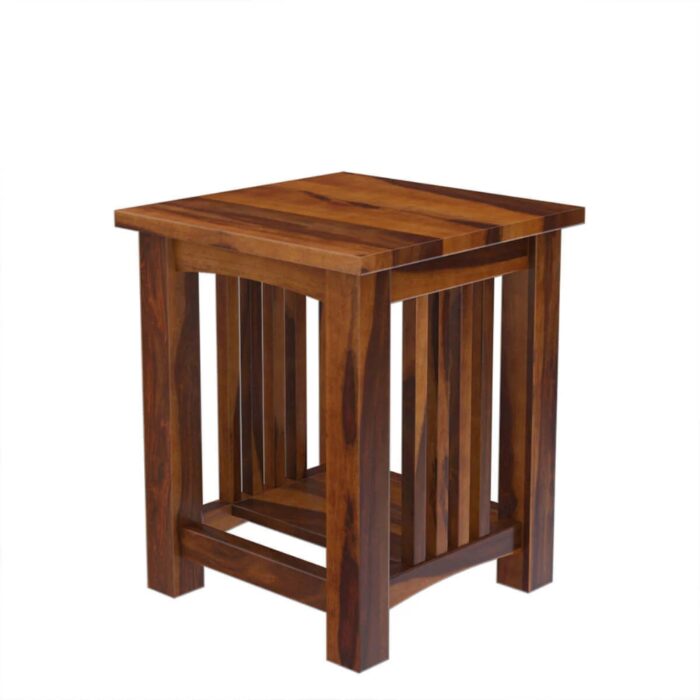 Furnshine - Boyer Sheesham Wood 2 Tier End Table - Image 5