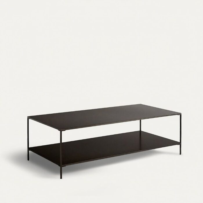Furnshine - Cargeio Coffee Table with Two Shelves - Image 3