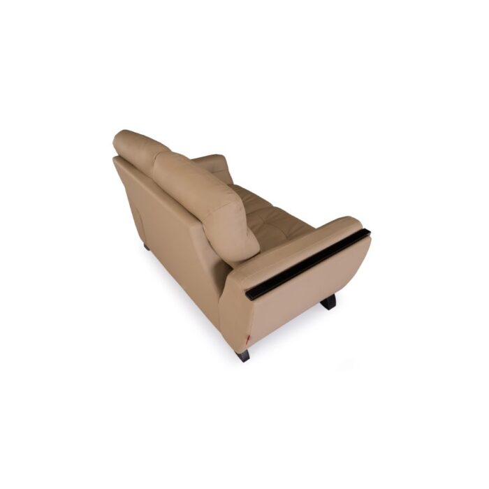 Furnshine - Sly Leatherette 3/2/1 Seater Style Sofa in Mushroom Brown - Image 14