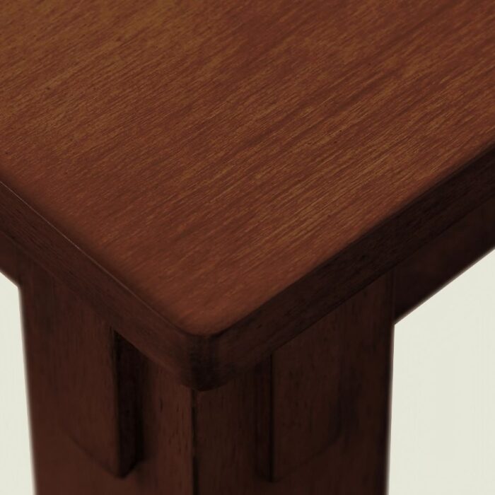 Furnshine - Paloma Solid Mango Wood 4 - Seater Dining Table Set with Bench - Image 3
