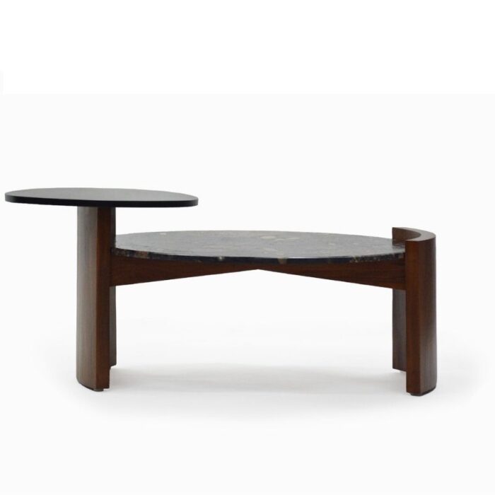 Furn Shine - Stylish Crimper Black Coffee Table - Image 3