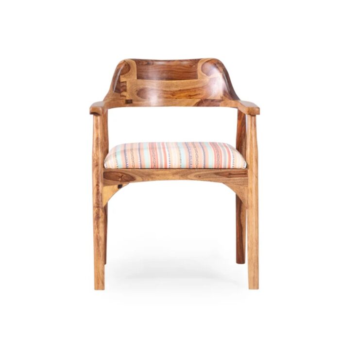 Furnshine - Edie Sheesham Wood Dining/Armrest Chair - Image 6