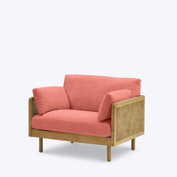 Furn Shine - Calista Rattan 1-Seater Sofa - Image 3