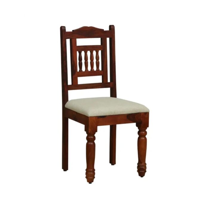 Furn Shine - Cleo Traditional Solid Wood 6-Seater Dining Table Set - Image 7