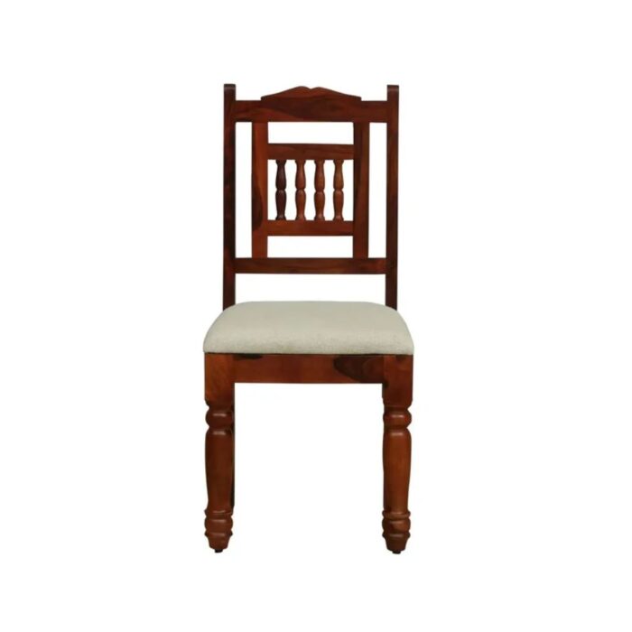 Furn Shine - Cleo Traditional Solid Wood 6-Seater Dining Table Set - Image 8