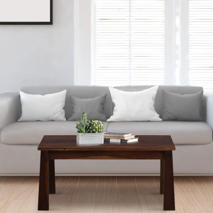 Furnshine - Massey Sheesham Wood Rectangle Coffee Table - Image 1