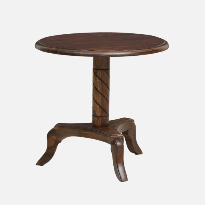 Furnshine - Seeley Sheesham Wood Round Coffee Table - Image 4