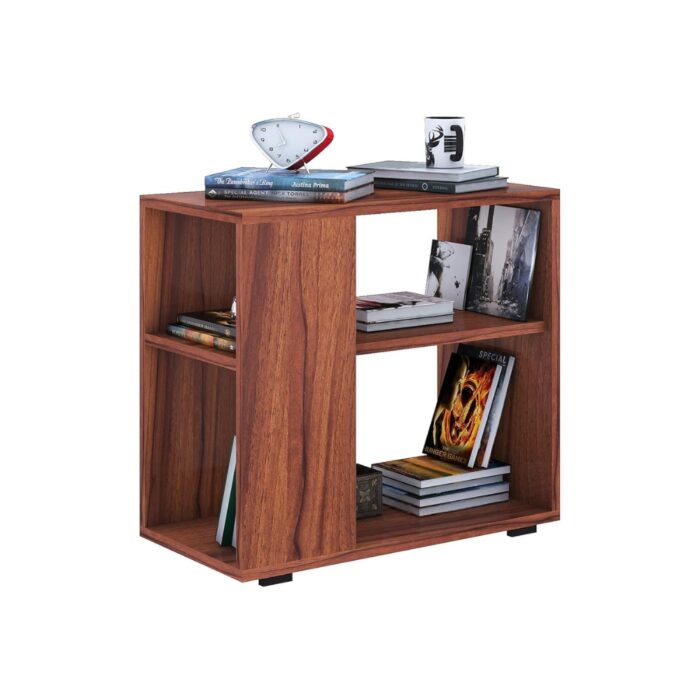 Furnshine - Delbert Engineered Wood End Table/Side Table (Asian Walnut) - Image 2