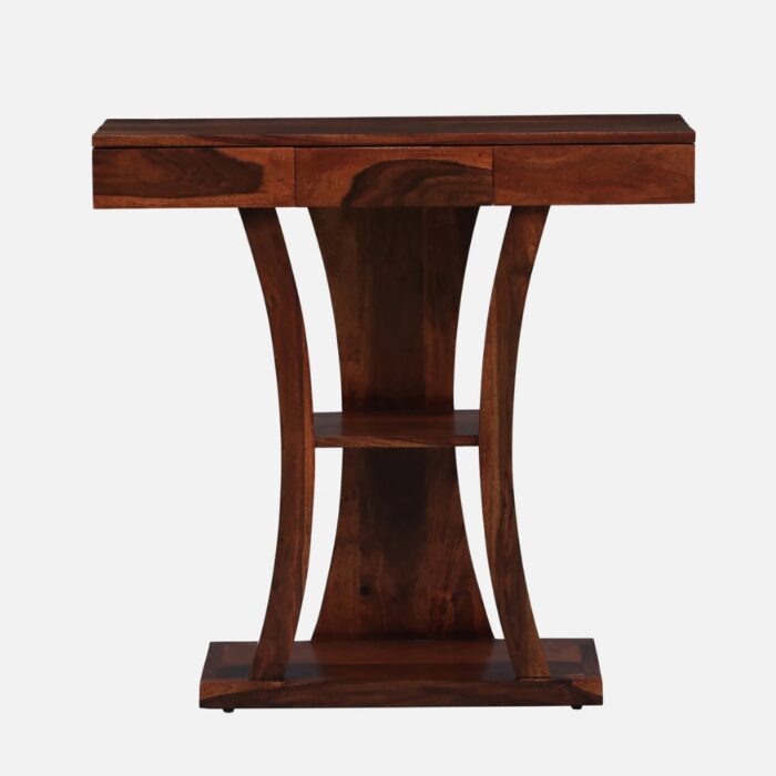 Furnshine - Hawes Sheesham Wood Console Side Table with Drawer Storage - Image 7