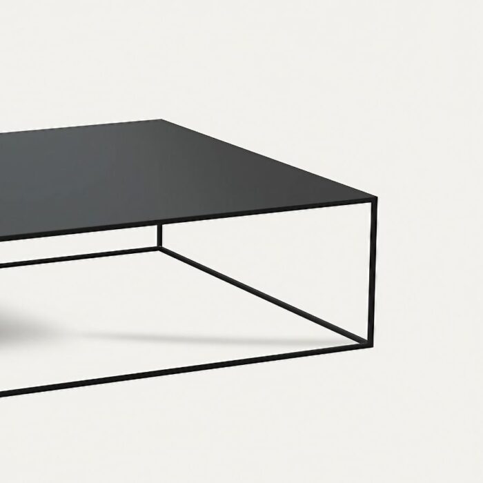 Furnshine - Grisly Powder Coated Modular Rectangular Metal Coffee Table - Image 4