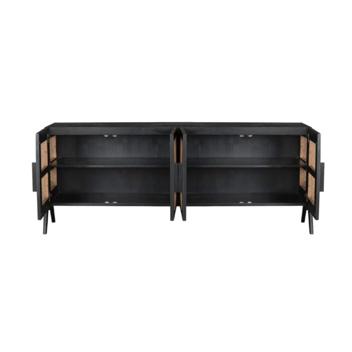 Furnshine - Trisha Teak Wood & Rattan TV Unit - Image 4