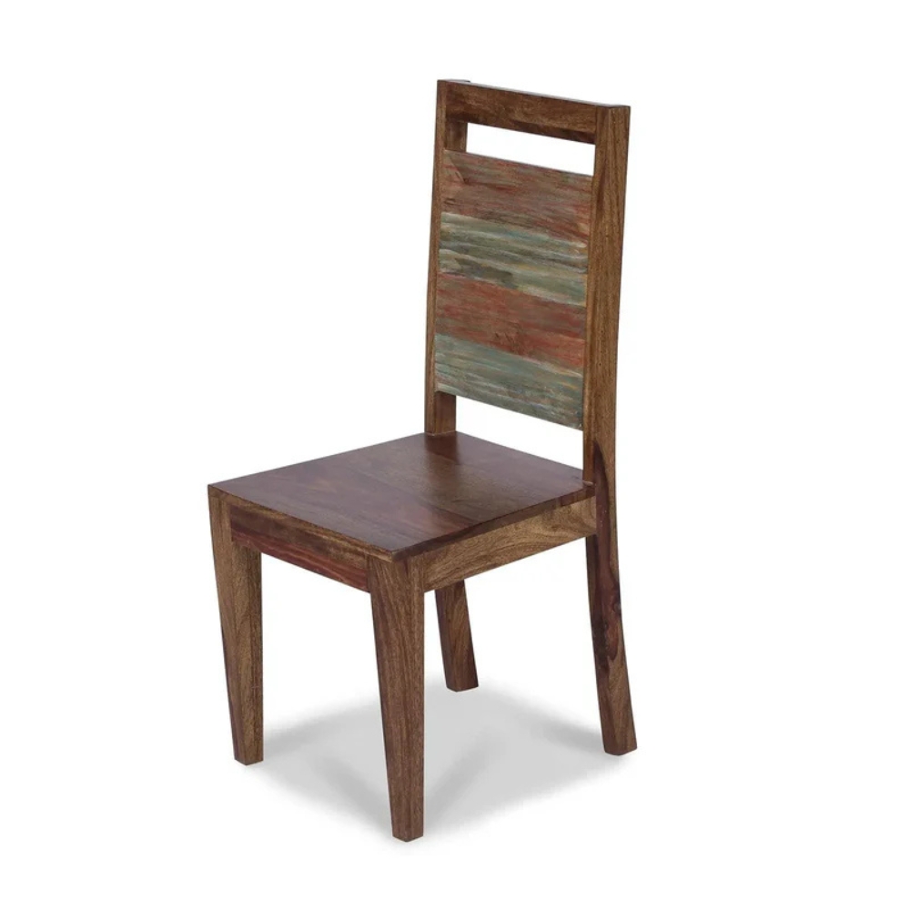 4-16-2.jpg Furnshine - Rosie Solid Sheesham Wood Antique Finish Chair - Image 3