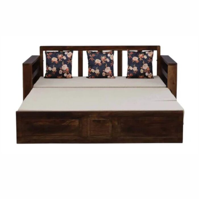 Furn Shine Arlo Solid Sheesham Wood Sofa cum Beds - Image 7