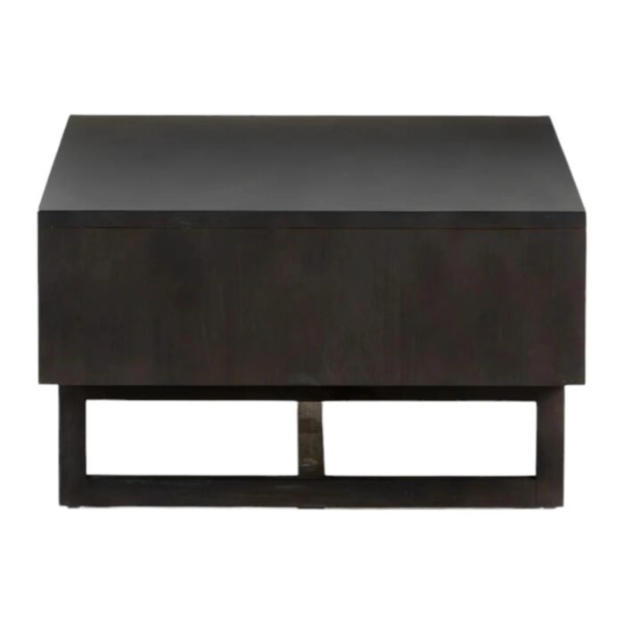 Furnshine - Noyce Solid Mango Wood Three Drawer Rattan Coffee Table - Image 5