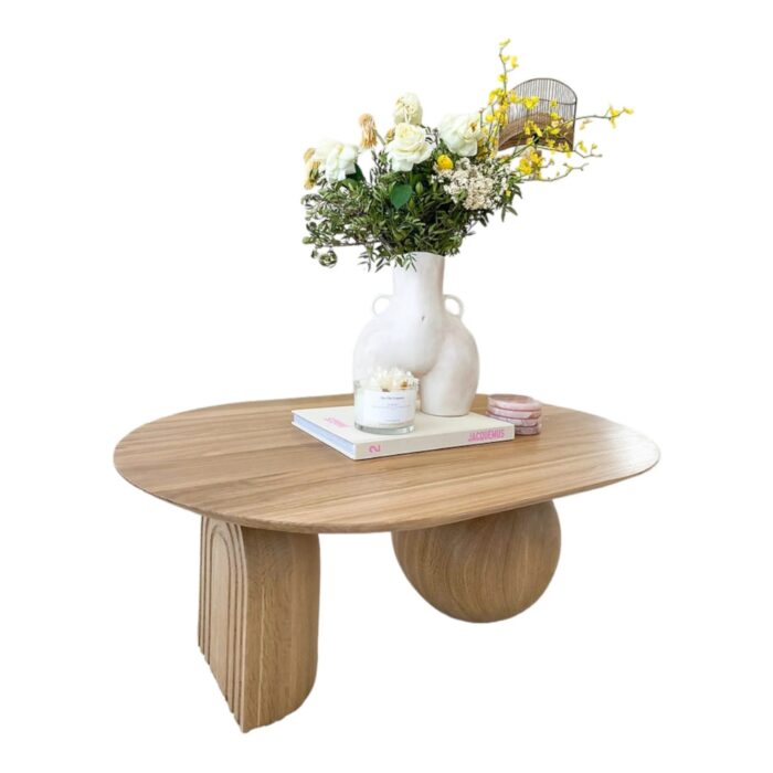Furnshine - Vinson Solid Mango Wood Coffee Table - Image 4